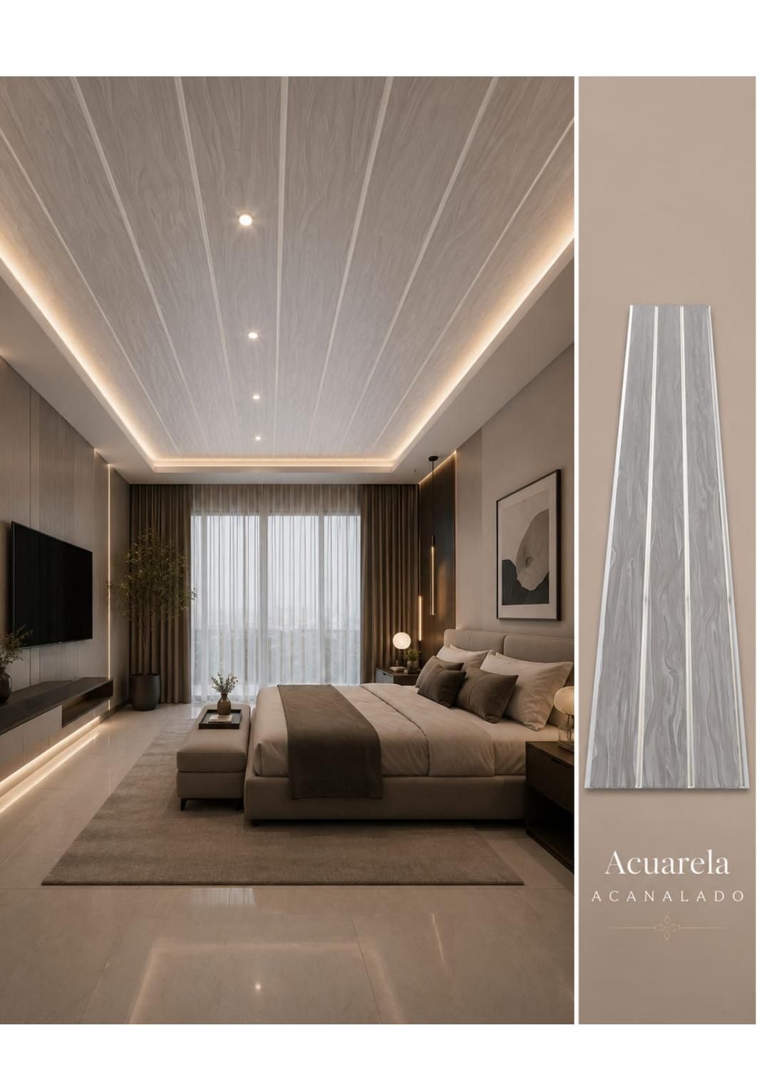 Acuarela Acanalado